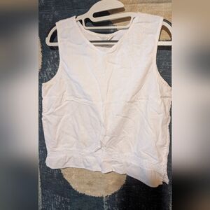 Vintage Christopher & Banks White Tank Top